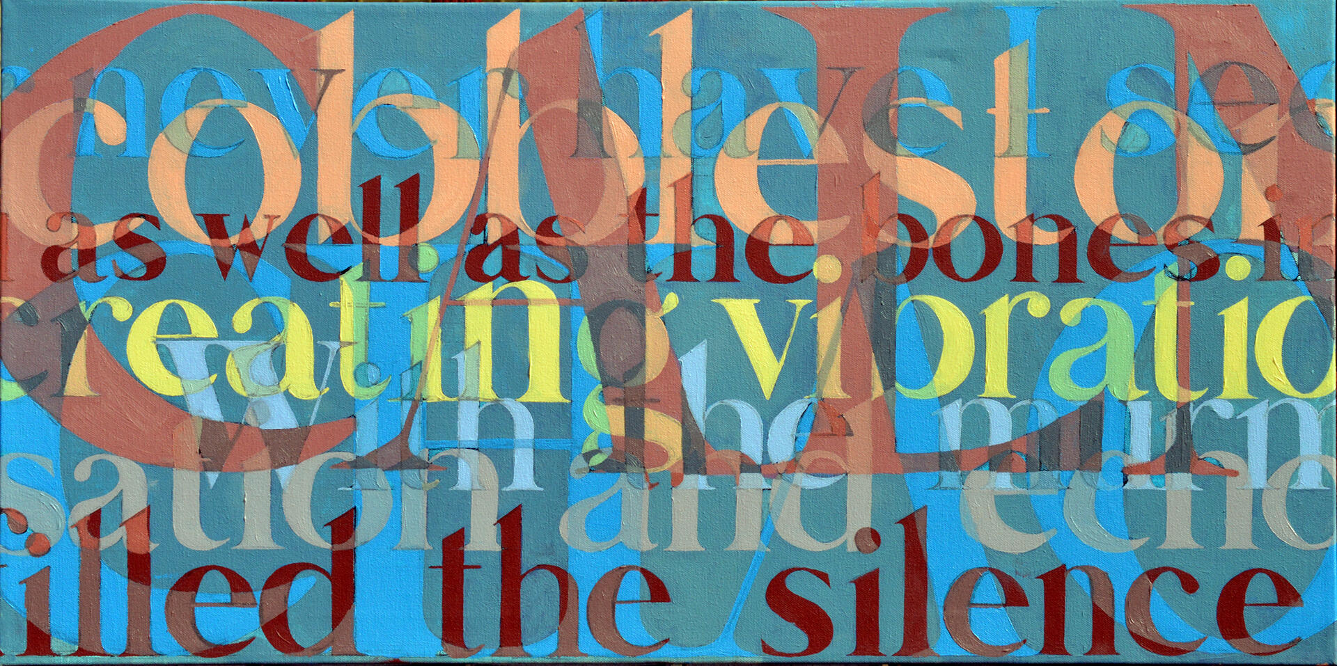 Vibrations - Oil on Canvas - 2019